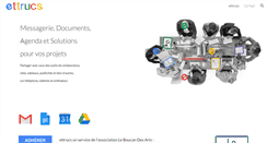 Desktop Screenshot of ettrucs.com