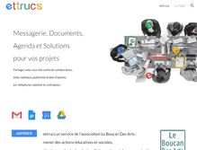 Tablet Screenshot of ettrucs.com